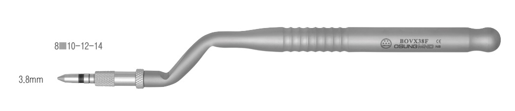 Convex Osteotomes BOVX38F, osung