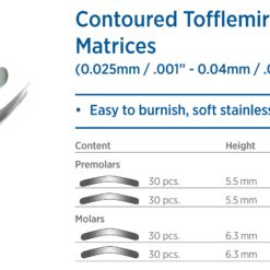 Contoured Toffl Matrices, polydentia