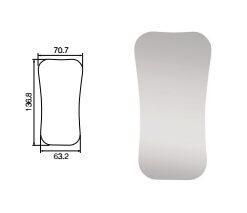 Photo Mirror Metal DME3, Osung